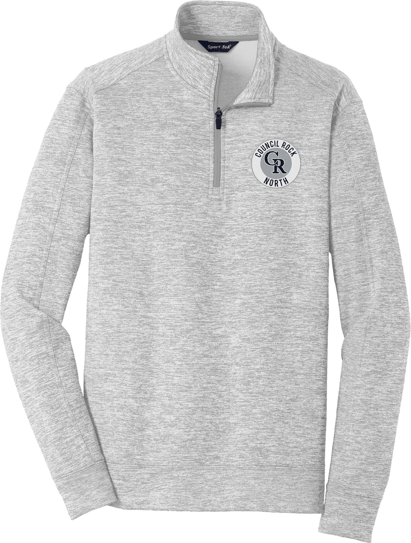 Council Rock North PosiCharge Electric Heather Fleece 1/4-Zip Pullover