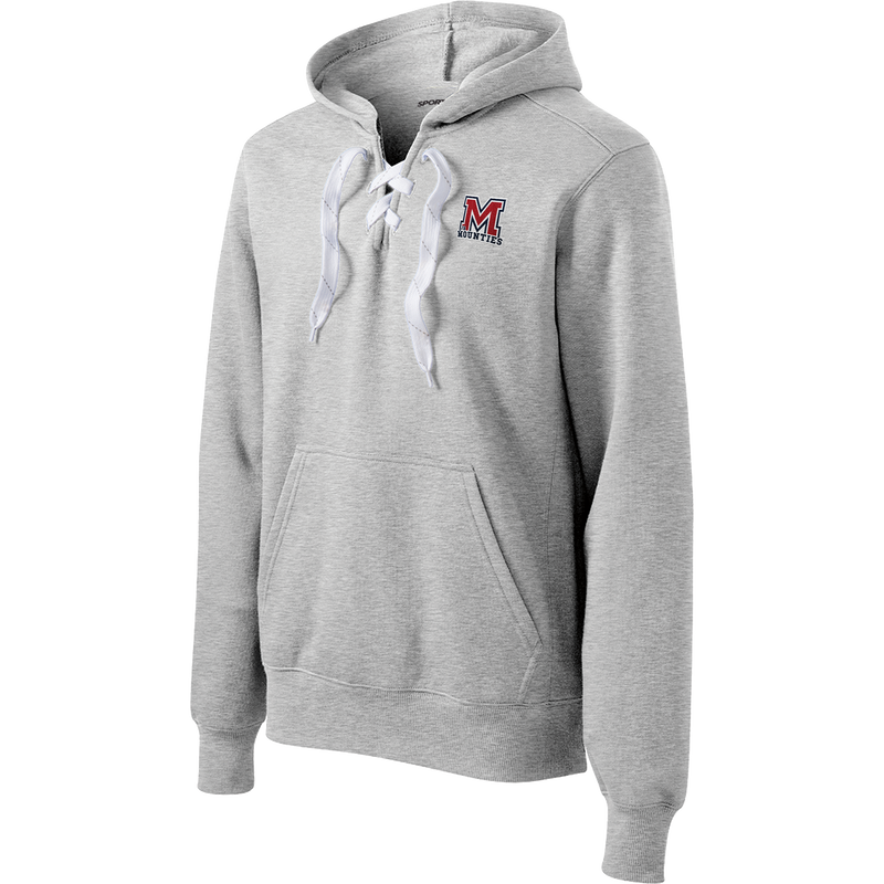 Jr. Mounties Lace Up Pullover Hooded Sweatshirt