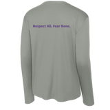 Curry College (Fear None Hockey) Long Sleeve PosiCharge Competitor Tee