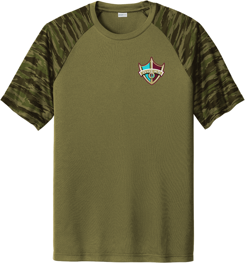 Delaware Ducks Drift Camo Colorblock Tee