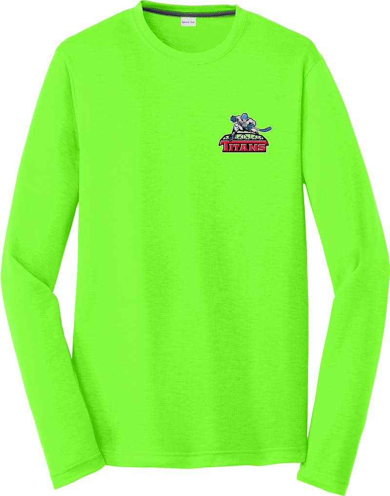 NJ Titans Long Sleeve PosiCharge Competitor Cotton Touch Tee