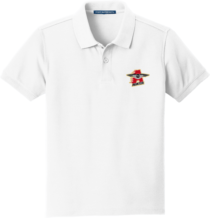 NY Aviators Youth Core Classic Pique Polo