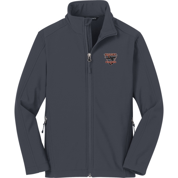 Biggby Bombers Youth Core Soft Shell Jacket