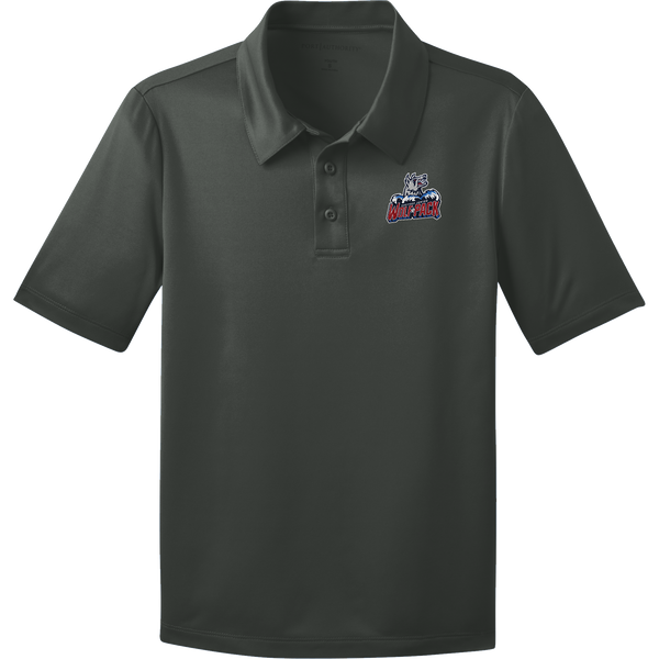 Hartford Jr. Wolfpack Youth Silk Touch Performance Polo