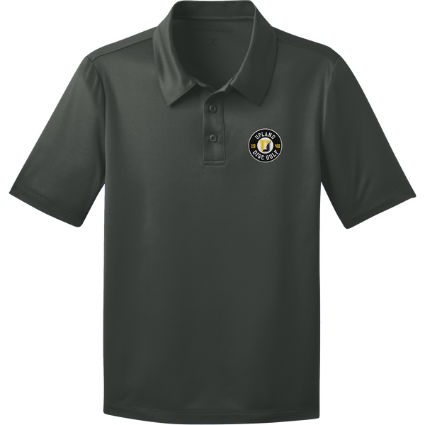 Upland Disc Golf Youth Silk Touch Performance Polo