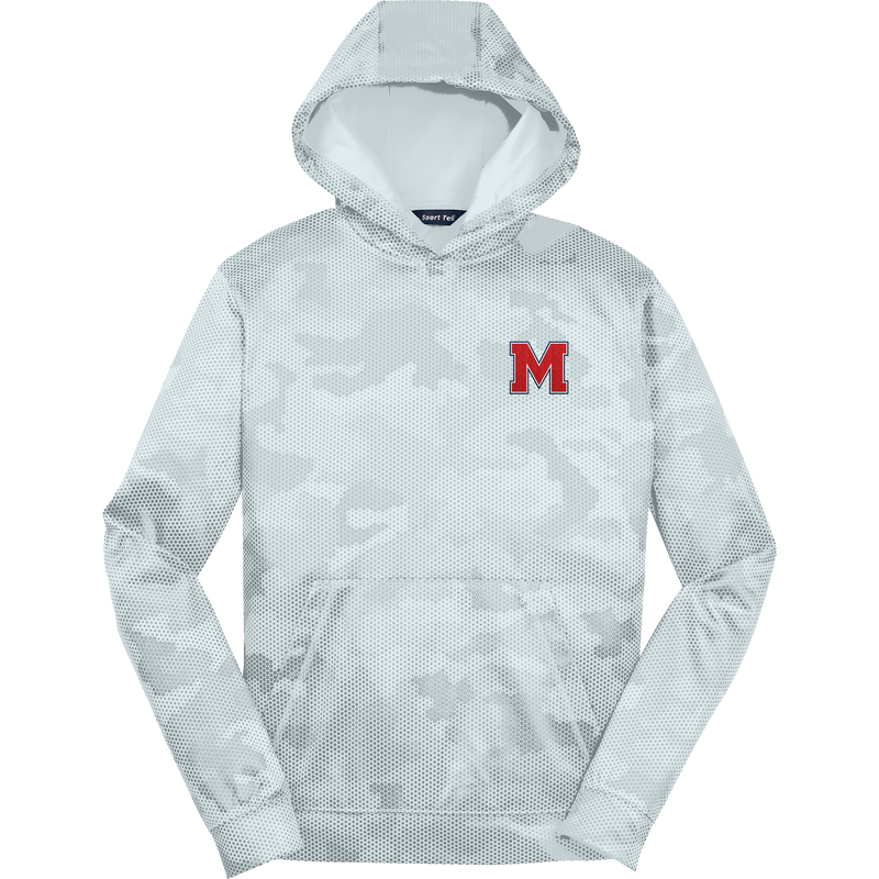 Mount St. Charles Youth Sport-Wick CamoHex Fleece Hooded Pullover