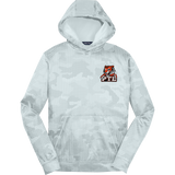 Princeton Tiger Lilies Youth Sport-Wick CamoHex Fleece Hooded Pullover