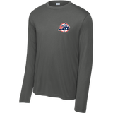 Metro Jets Youth Long Sleeve PosiCharge Competitor Tee