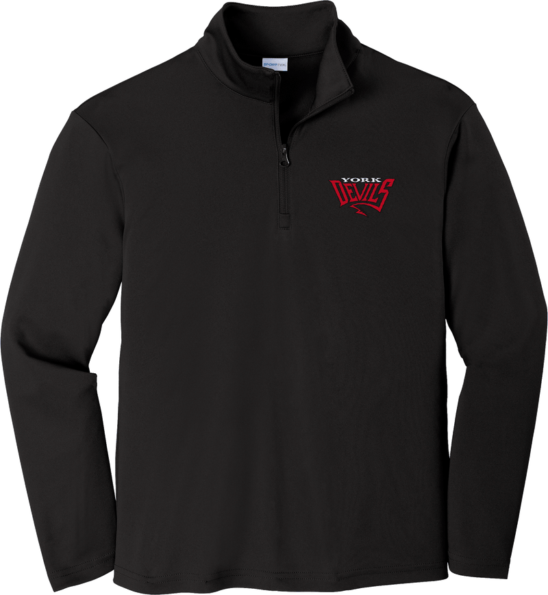 York Devils Youth PosiCharge Competitor 1/4-Zip Pullover