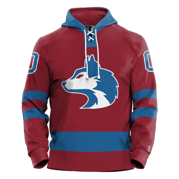 Pittsburgh Huskies Youth Sublimated Retro Hoodie